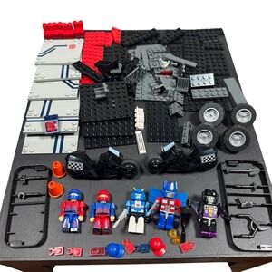 Kre-O Transformers Optimus Prime 30689 Set 5 Mini Figures Incomplete Building‎